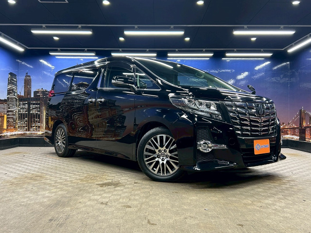 アルファード 2.5 S Cパッケージ トヨタセーフティーセンス 黒ハーフレザー