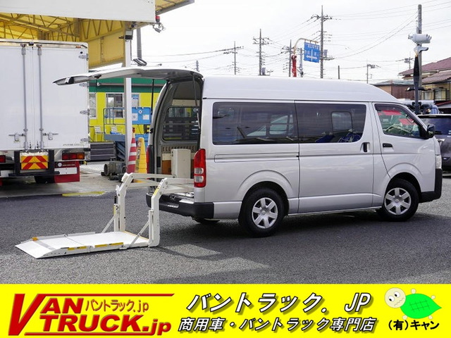 ハイエースバン2.0 DX ロング ハイルーフパワーゲート 荷室加工有 床板張り