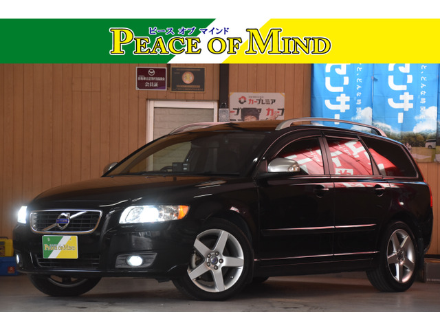 V50 2.0 クラシック 検9.5純ナビBカメラETC黒本革電動S