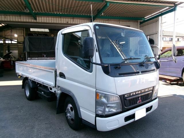 キャンターガッツ幌 MT 後輪ダブル ETC エアコン