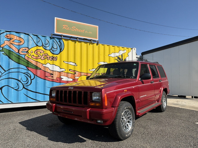 チェロキーリミテッド 4WD希少レッド外装