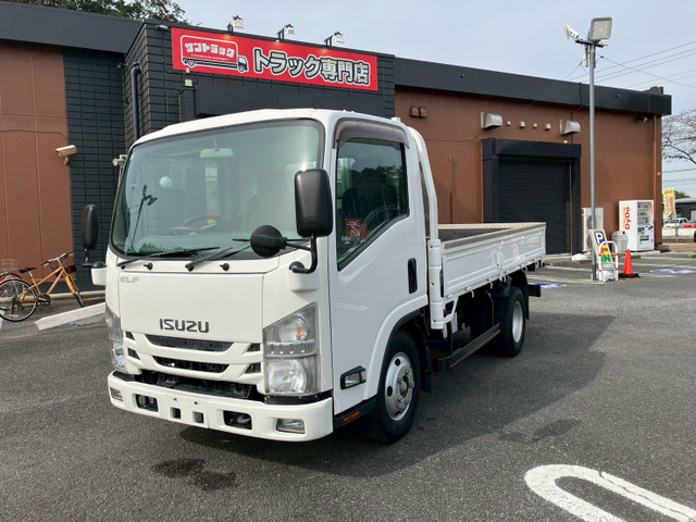 エルフ  3t積・平ボディ・セミロング・高床