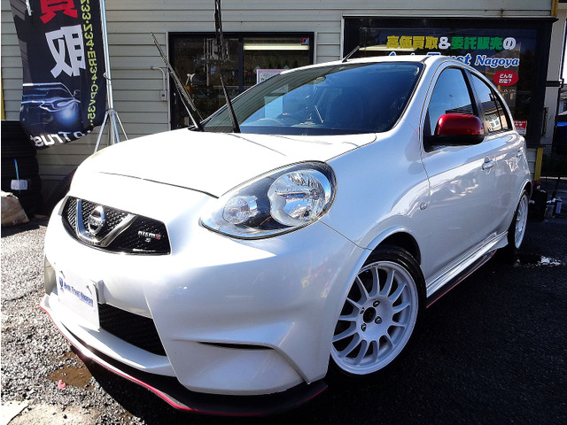 マーチ1.5 NISMO Sワンオーナー ディーラー記録簿 5MT