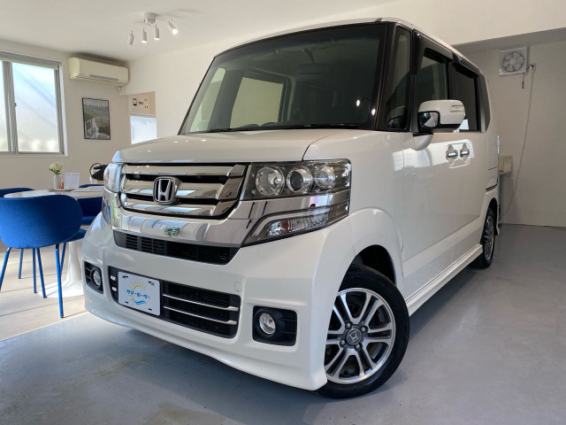 N-BOXカスタムG Lパッケージ全国対応1年保証付き 後期 禁煙車 新品