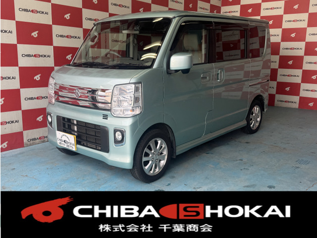 エブリイワゴンPZターボ 4WDナビ ドラレコ ETC 片側電動スライド