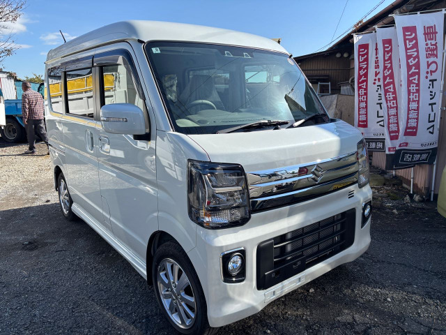 エブリイワゴンPZターボスペシャル ハイルーフ両側パワースライドドア バックカメラ