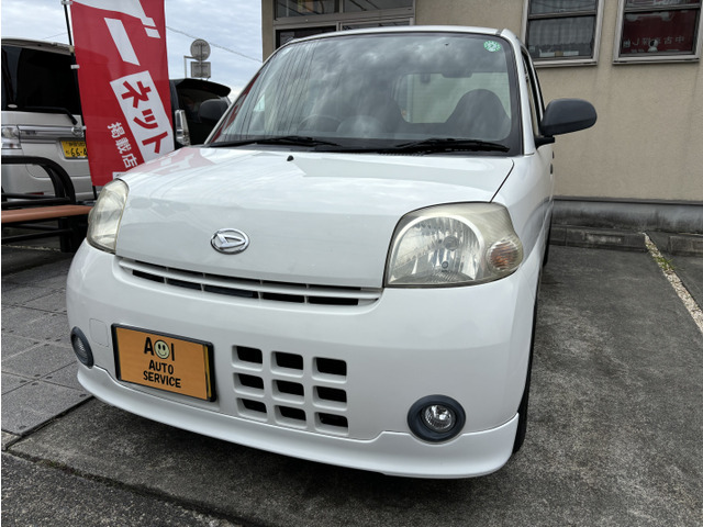 ダイハツ エッセ D セレクション ローダウン 前後スタビ 鉄13インチ の