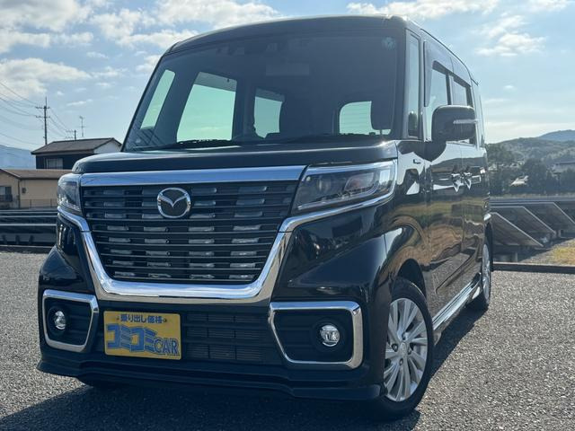 フレアワゴンカスタムスタイル ハイブリッド XG☆保証2年付☆  レーダーブレーキ