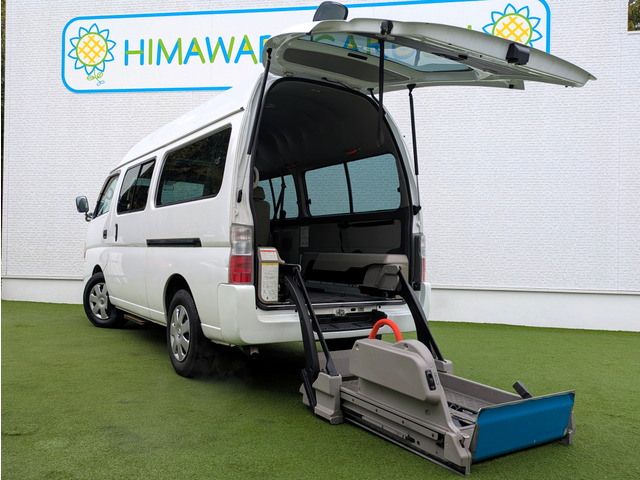 キャラバンバス車椅子2台/10人乗り/サイドステップ