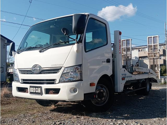 デュトロワイドキャブ超ロング全低床 2台積み/ナビ