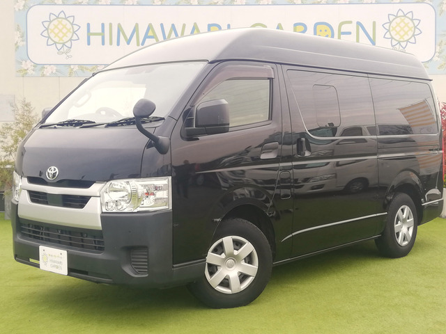 ハイエースバン2.8 DX ロング ハイルーフ ディーゼル衝突軽減/全方位/LED/パーキング/禁