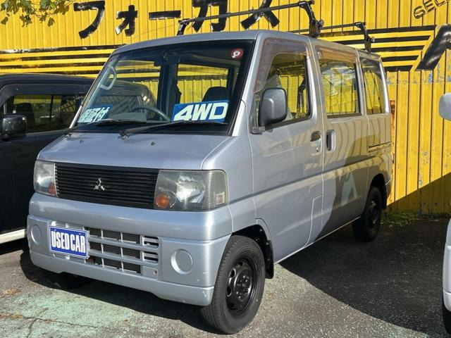 ミニキャブバンCD 4WD軽バン AT エアコン