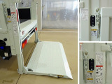 垂直パワーゲート 600kg 極東開発/V601B-1MKT2 長:85cm/有効長:75cm 幅:157cm 左右リア支柱PGスイッチ