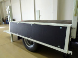 荷台内寸:209&times;161&times;38 三方開 リアアオリチェーン2個 垂直PG/600kg 極東開発/V601B-1MKT2 長:85cm/有効長:75cm 幅:157cm 左右リア支柱PGスイッチ