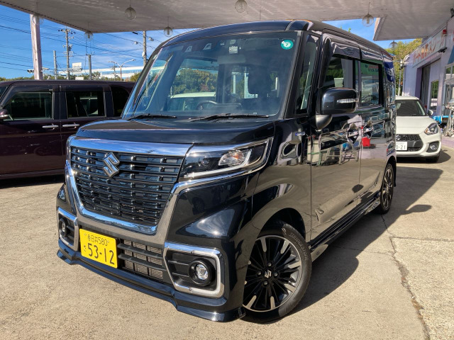 スペーシアカスタムハイブリッド(HYBRID)  XS6ヶ月保証 ナビ ETC ドラレコ PS