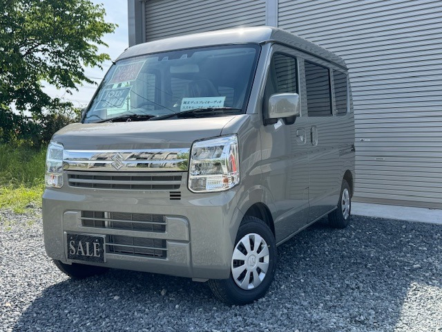 エブリイ  ジョイン ハイルーフ 4WD 届出済未使用車 モスグレーメタリック