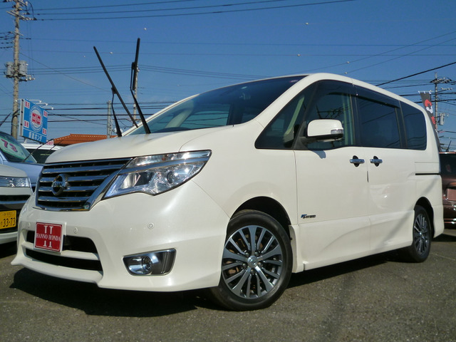 セレナ2.0 ハイウェイスター G S-HYBRID アドバンスドセーフティパッケージ純正SDナビTV アラウンドビュー