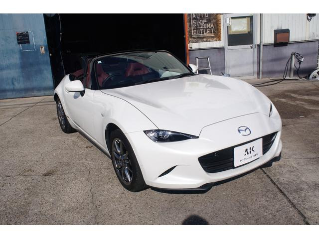 ロードスター 1.5 100周年 特別記念車 6MT Bluetooth対応ナビ