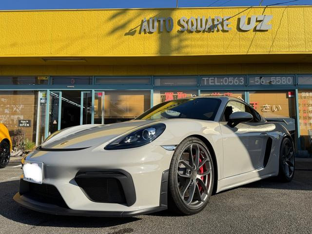 718ケイマンGT4ワンオーナー禁煙車 スポーツクロノ