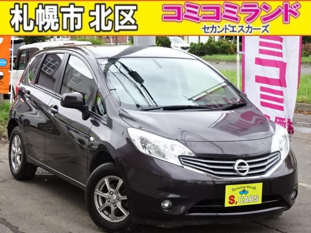 ノート1.2 X FOUR 4WD事故無し 保証1年CD 寒冷地仕様