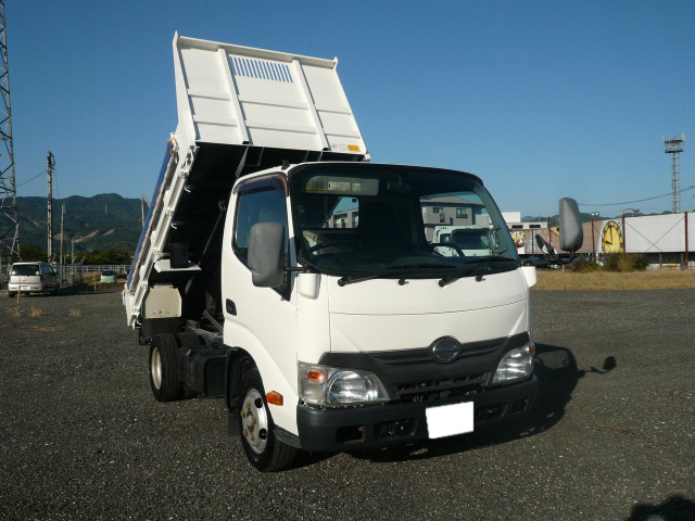 デュトロ  2tダンプ 小型 低床 エアコン 取説