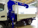 荷台内寸:286&times;180&times;38 三方開 タダノ4段 2.6t吊り TM-ZR264 H19年製 ラジコン/フックイン付 ※令和 7年 10月クレーン年次点検済