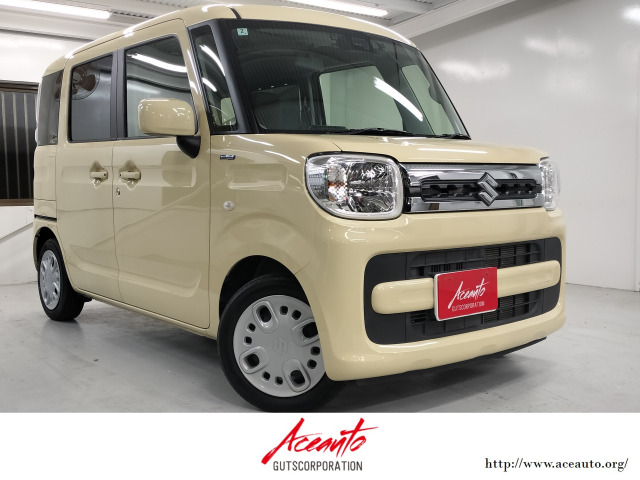 スペーシア ハイブリッド(HYBRID)  X 純正8インチナビ 両側パワスラ