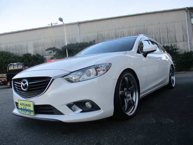 マツダ アテンザワゴン 2.2 XD BLITZ車高調 WORKホイール ナビ の中古