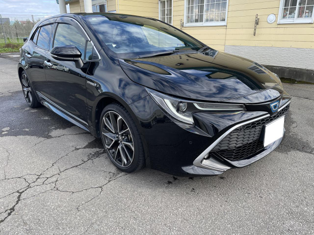 カローラスポーツ 1.8 ハイブリッド G Z 人気の黒ハイブリット 18インチホイール