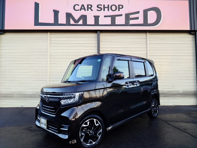 N-BOXカスタムG L ターボ ホンダセンシング 4WD衝突軽減ブレーキ 横滑り防止機能 禁煙車