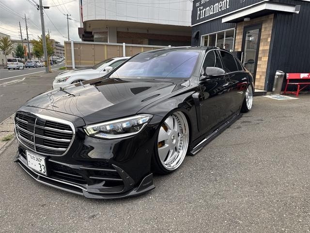 Sクラス S500 ロング 4マチック AMGライン (ISG) 4WD 左ハンドル AT サンルーフ