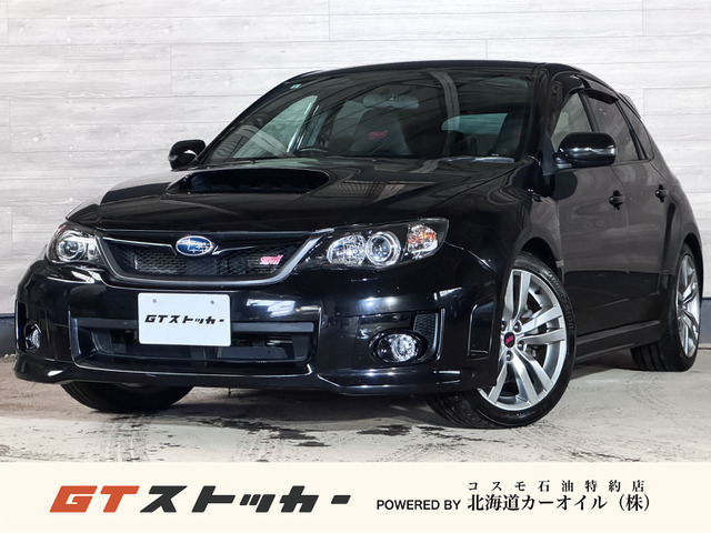 インプレッサハッチバックSTI2.5 WRX Aライン 4WD後期型 外ナビ フルセグ 黒レザーシート