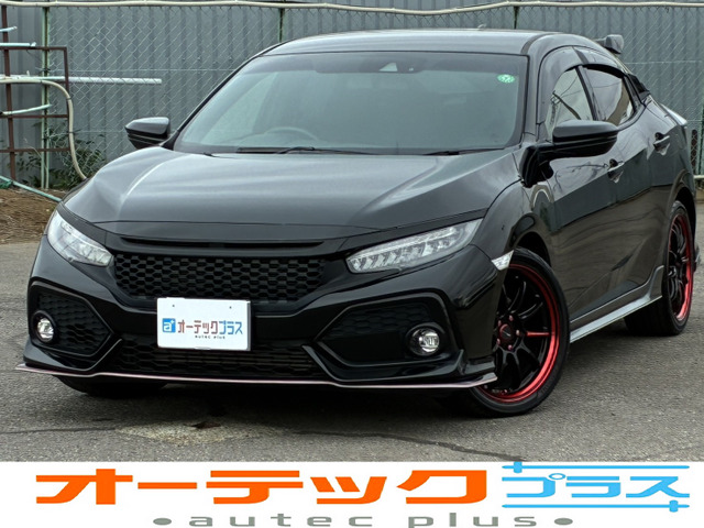 シビック1.5ブリッツマフラー・エアクリ 社外アルミ