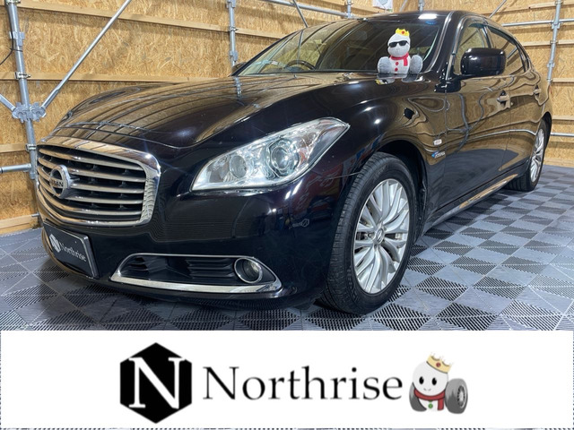 シーマハイブリッド3.5 VIP G純ナビTV後カメラSR黒革BOSE後席モ