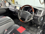 ハイエースバン 2.0 スーパーGL ロング 禁煙車 シートカバー SDナビTV