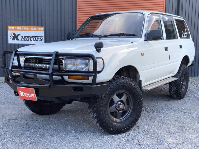 ランドクルーザー804.2 GX ディーゼル 4WD社外ナビ ナルディステアリング