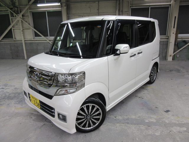 N-BOXカスタム G ターボ Lパッケージ 車検R8.4月 ナビ Bカメラ ETC付
