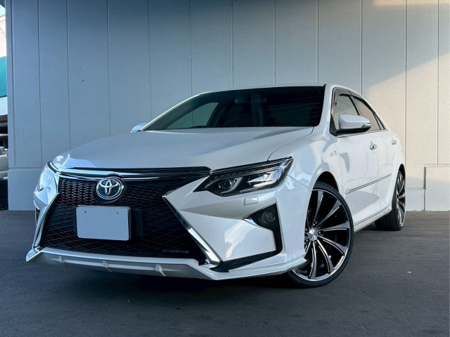 カムリハイブリッド 2.5 レザーパッケージ バックカメラ 社外アルミ シートヒーター