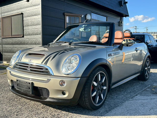 ミニコンバーチブルクーパーS サイドウォーク車検整備付 修復歴無 正規ディーラー車