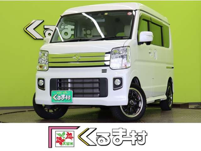 エブリイワゴン PZターボスペシャル ハイルーフ 10型ナビTV★ベッドキット★リフトUP