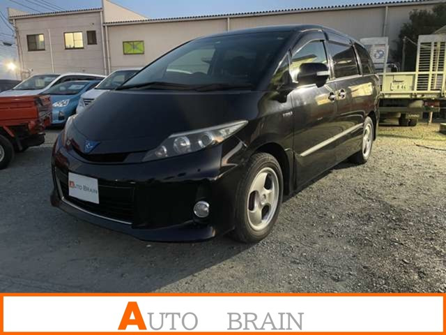 エスティマハイブリッド 2.4 アエラス 4WD ETC 両側パワスラドア Bカメラ ナビ