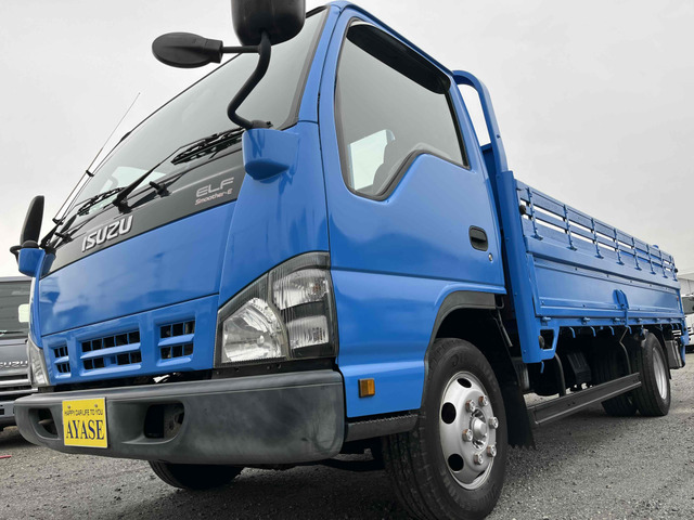 エルフ パワーゲート付3t積ワイドロング平ボディ