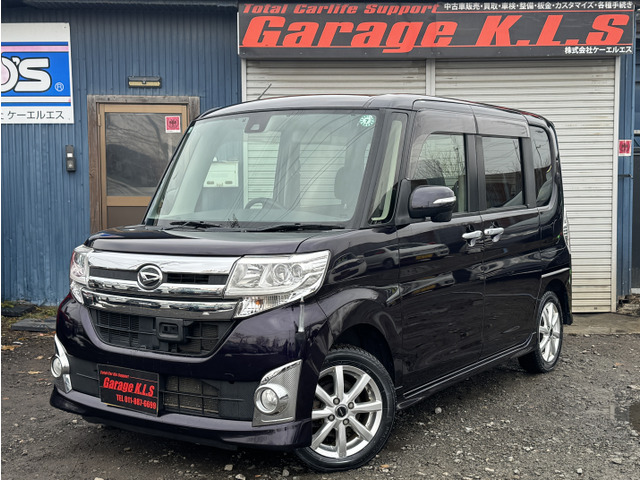 タントカスタムX SAII 4WD衝突軽減ブレーキ社外ナビバックカメラ