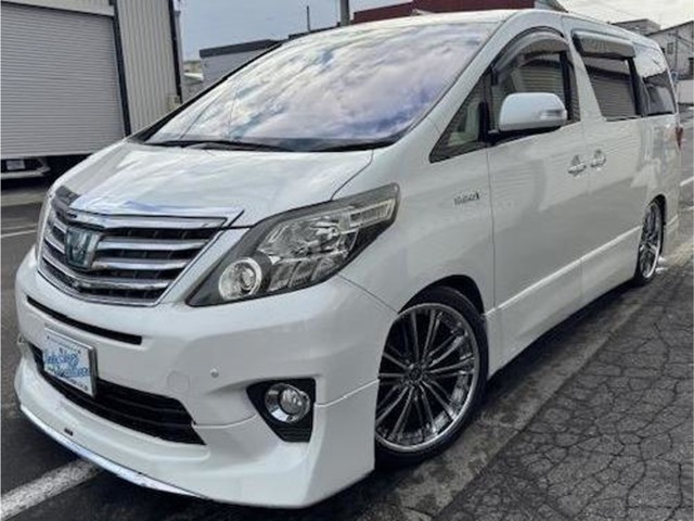 アルファードハイブリッド2.4 SR 4WDモデリスタエアロ クレンツェ20インチ
