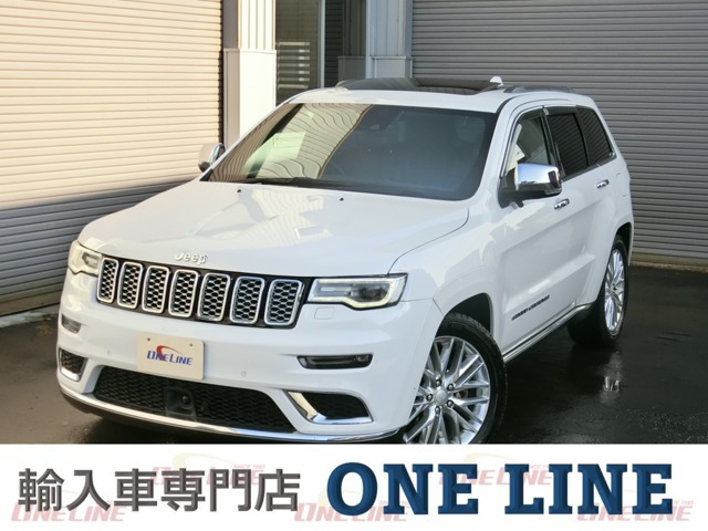 グランドチェロキーサミット 4WDサンルーフ レーダークルーズコントロール