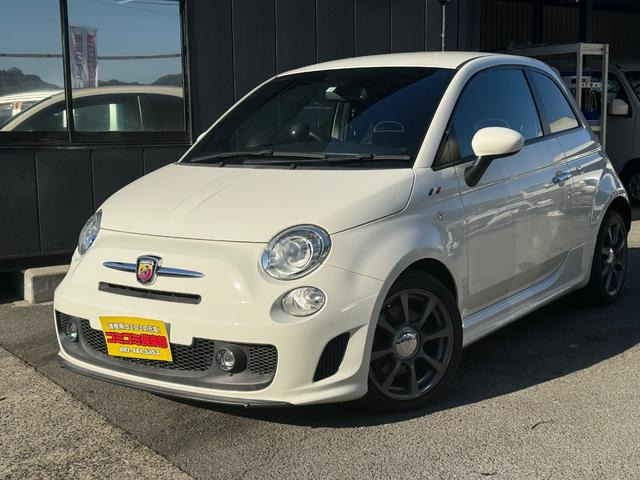 アバルト5001.4ベースグレード HIDライト 純正アルミ