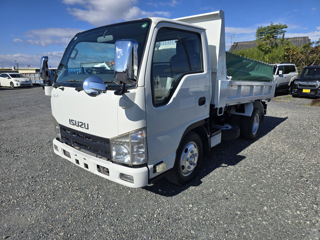 エルフ 3.0 ダンプ フルフラットロー ディーゼル 2トン強化ダンプ低床コボレーン付
