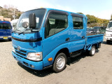 H28トヨタダイナ1.25tWキャブ低床ガソリン車6人乗WタイヤF5速総重量3320kg普通免(青)(988)(04-82)