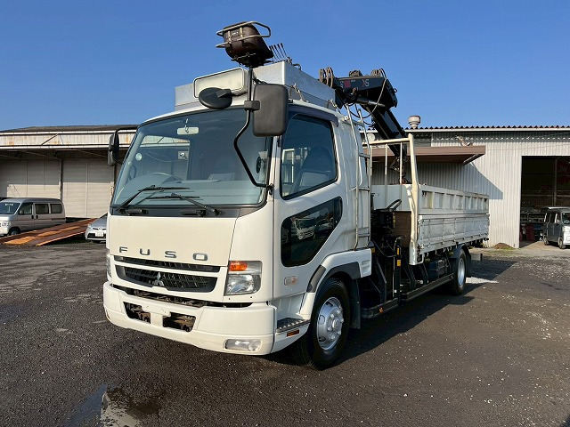 三菱ふそう ファイター クレーン HIAB ヒアブ トップシート 実走行 の