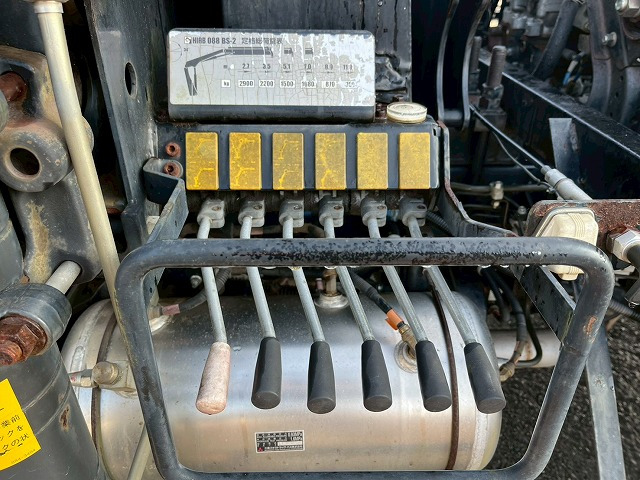 三菱ふそう ファイター クレーン HIAB ヒアブ トップシート 実走行 の